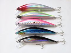 超ウェイト 68g ヘビーシンキングミノー 5色セット イワシ レッドヘッド チャート シルバー ピンク 貫通ワイヤー 荒磯 水深があるポイント ドン深 オフショア ショア ブリ マダイ ヘビーウェイト サワラ ワラサ カツオ ロックショア 磯 マグロ シイラ