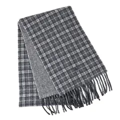 ポロ ラルフローレン POLO RALPH LAUREN マフラー リバーシブル チェック柄 メンズ レディース 男女兼用 グレーチェック PC0945 037