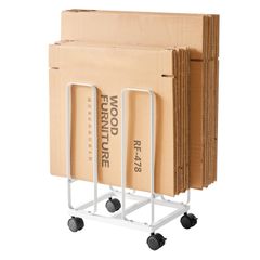 【人気商品】コンパクトで大容量 耐荷重10kg 通気 30×26×46.5cm ヒモ通し 段ボール収納 段ボール キャスター付 ストッカー スタンド 隙間収納 ダンボールストッカー ラック キッチン 玄関 YMYNY ホワイト JPHCS001W