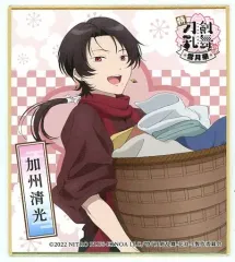 【中古】紙製品 加州清光 オリジナルミニ色紙 「特 刀剣乱舞-花丸- ～雪月華～×ツルハドラッグ 秋の花丸生活キャンペーン」 対象商品購入特典