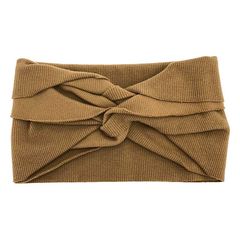 【新品】  La Maison de Lyllis / ラメゾンドリリス | LOOP ループ ニットターバン | F | モカ