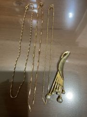 ヴィンテージ AVON パール 3WAY ネックレス ブレス セットジュエリー