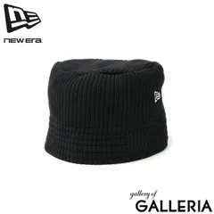 正規取扱店 NEW ERA 帽子 メンズ レディース バケットハット ニューエラ ブランド ニット ハット バケハ ニットハット おしゃれ KNIT BUCKET ブラック
