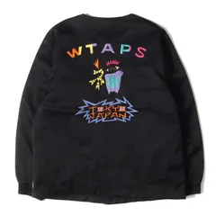 お値下げ！WTAPS CRIBS 02 サテンジャケット 福グラフィック刺繍素材