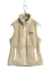 【お得なクーポン配布中!】 パタゴニア ロスガトス フリース ベスト レディース S / 19年製 ハイ パイル ボア 重ね着 フルジップ アウトドア ハイネック ワンポイント