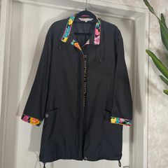 レオナールSPORT 花柄 フード付き シースルージャケット レオナールSPORT 花柄 フード付き シースルージャケット - メルカリ