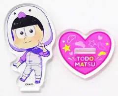 【中古】アクリルスタンド・アクリルパネル トド松 「おそ松さん in ジョイポリバイバル!! トレーディングアクリルスタンド」