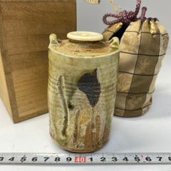 48.000からお値下げ中 茶道具 山口錠鐵 織部耳付茶入 薩摩間道 - メルカリ