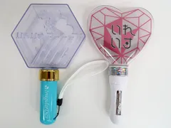 【点灯確認済】/2点セット/いれいす ダイス型ペンライト/ハート型ペンライト