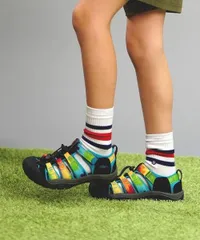 KEEN1018447 Kids NEWPORT H2 ニューポートエイチツー キッズサンダル RAINBOW TIE DYE KN323　19.5㎝