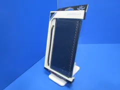 NATURAL design ナチュラルデザイン iPhone7Plus iPhone8Plus (5.5インチ)  手帳型 ケース FLAMINGO  PUレザー調 ハンドストラップ付 カーボン調  カーボン ブラック×ブラック