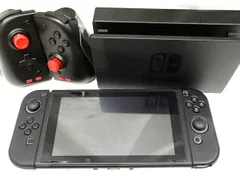 Nintendo Switch ニンテンドー スイッチ ■HAC-001 ポータブル ゲーム機 グレー系 任天堂 カリギュラ2付き グリップコントローラー □7B