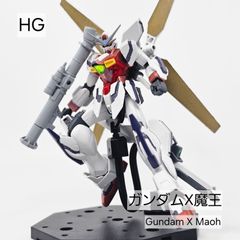 HG　ガンダムX魔王（塗装有）ガンプラ　完成品　ジャンク