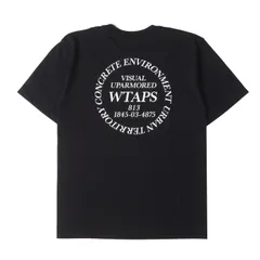 新品同様 WTAPS ダブルタップス Tシャツ サイズ:S 22AW サークルロゴ クルーネック 半袖Tシャツ URBAN TRANSITION ブラック 黒 トップス カットソー【メンズ】のサムネイル