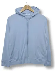 【送料無料】【新品未使用】ハニーズ シネマクラブ CINEMA CLUB 長袖ジップアップパーカー 水色 レディース L■L28707SSS25-250417-10（510