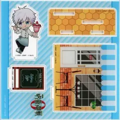 【中古】アクリルスタンド・アクリルパネル 五条悟 ミニアクリルジオラマ ウェイターver. 「劇場版 呪術廻戦 0×TOWER RECORDS CAFE」