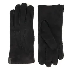 美品 EMPORIO ARMANI エンポリオアルマーニ ラム ムートン レザー グローブ 手袋  2019年モデル ブラック 黒 S イタリア製 ブランドのサムネイル