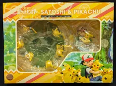 メガハウス G.E.M. ポケットモンスター サトシ&ピカチュウ (ピカチュウがいっぱいVer.) プレミアムバンダイ特典付のサムネイル