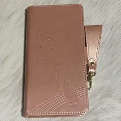 Galaxy M23 5G ケース 手帳型 猫 ローズゴールド ストラップホール付【Re:Style】
