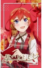 【中古】紙製品 中野五月(背景紅葉) くじ券(くじ券のみ) 「五等分の花嫁∽ ～秋のひととき～ in Anisugarアトレ秋葉原店 きゃらっとくじmini-A4クリアファイルver.」