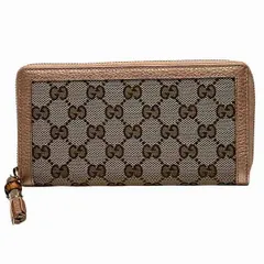 グッチ　GUCCI　307894　ラウンドファスナー　長財布　レディース　美品