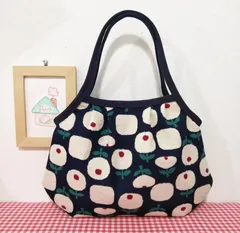 グラニーバッグ（北欧風＊一輪の花）
