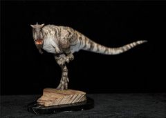 Memory Museum × Planet Earth Sculpture 1/15 サイズ カルノタウルス 恐竜 フィギュア PVC プラモデル おもちゃ 模型 動物好き 誕生日 プレゼント コレクション 塗装済 完成品 51cm級 台座付き