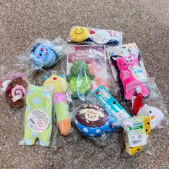 【新品10点セット】犬用おもちゃ　ぬいぐるみ・音入り・ポンポリース・PLATZなど　消耗品はお得に購入！