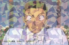 【中古】バッジ・ピンズ 高木渉 「名探偵コナン ハロウィンの花嫁劇場版25弾 場面写トレーディングホログラムスクエア缶バッジ」 サンシャイン60展望台会場限定