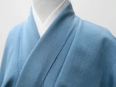 【一輝堂】【着物】小紋　ドット柄　身丈約152cm　裄丈約63.5cm　25z02-735