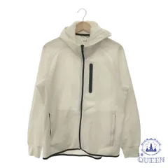 【訳アリ】 UNIQLO ユニクロ トップス パーカー チャック ポケット カジュアル 長袖 レディース 大きいサイズ ホワイト L 901-4204 送料無料 古着