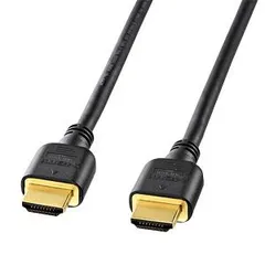 【新品・7営業日以内発送】サンワサプライ KM-HD20-10H ハイスピードHDMIケーブル KMHD2010H SANWA ブラック SUPPLY【沖縄離島販売不可】のサムネイル