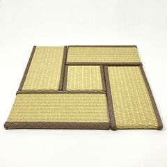 ミニ畳 若草色 1/12サイズ 四畳半分 フィギュア ホビー ガチャガチャ ミニチュア雑貨