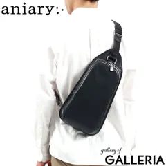 正規取扱店 アニアリ ボディバッグ aniary Antique Leather アンティークレザー ワンショルダーバッグ ショルダーバッグ 本革 01-07004 ダークネイビーのサムネイル