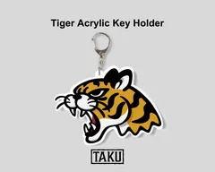 虎 アクキー アクリルキーホルダー タトゥー トラ タイガー