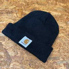【3】カナダ製 Carhartt ニットキャップ 帽子 カーハート MADE IN CANADA