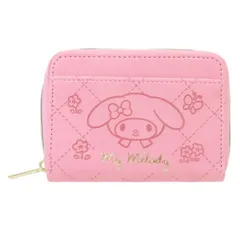 【メール便】マイメロディ 小銭入れ 型押し財布 サンリオ カード＆コインケース キャラクター グッズ 