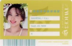 【中古】キャラカード ナヨン(TWICE) IDカード 「CD #TWICE3 初回限定盤A」 封入特典