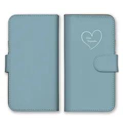 Galaxy S23 SC-51D SCG19 ケース 手帳型 ギャラクシーS23 スマホケース 携帯ケース 韓国 くすみカラー ハート ピンク パープル グレージュ 大人可愛い 大人女子 シンプル カラー05