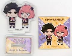【中古】アクリルスタンド・アクリルパネル アーニャ＆ダミアン 「SPY×FAMILY ぷちアクリルスタンド デュオコレ」