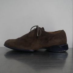 1990s kenzo homme designed suede leather shoes