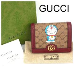 GUCCI グッチ ドラえもん 二つ折り財布 TB-0245 - メルカリ