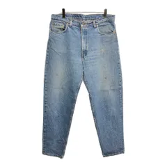 00年代 USA製 Levi's リーバイス 550 デニムパンツ 大きいサイズ ブルー(メンズ W40 L32)中古 古着 U4783
