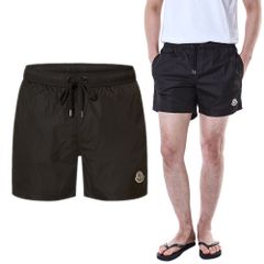 29 MONCLER モンクレール 2C00004 53326 ブラック 海パン 水着 スイムウェア パンツ