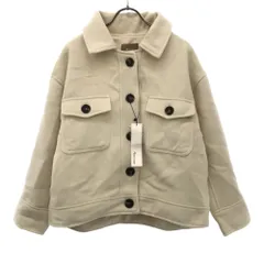 アルマデザイン 未使用 CPO ジャケット M クリーム系 Alma Design タグ付き レディース