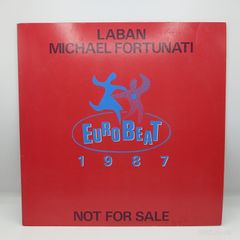 ★国内プロモ◇LABAN－LOVE IN SIBERIA / MICHAEL FORTUNATI－GIVE ME UP (LP) ALDJ-1001 見本盤 EUROBEAT 1897