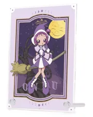 【中古】アクリルスタンド・アクリルパネル 瀬川おんぷ 描き下ろし 魔女界へ行くどれみたちver. ダブルアクリルパネル 「おジャ魔女どれみ ドッカ～ン!」