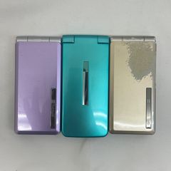 K【ジャンク】ガラケー まとめ売り 3台セット