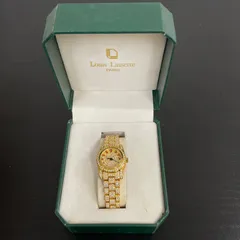 当時物 lasserre paris ラセール クォーツ JAPAN刻印 LASSERRE PARIS QUARTZ MEN'S WRISTWATCH JAPANESE MADE ROUND