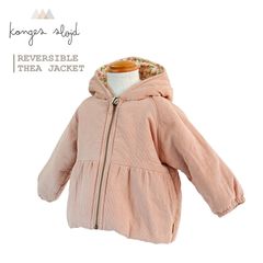 theajacket　コンゲススロイド KongesSloejd リバーシブル中綿アウター 長袖 ジャンバー THEA JACKET 秋 冬 秋物 冬物 ベビー 男の子 女の子 上着 北欧 お祝い デンマーク コンゲス スロイド ギフト